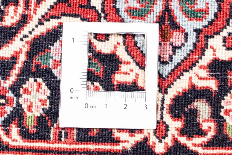 Persisk tæppe - Bijar - 343 x 251 cm - lysrød