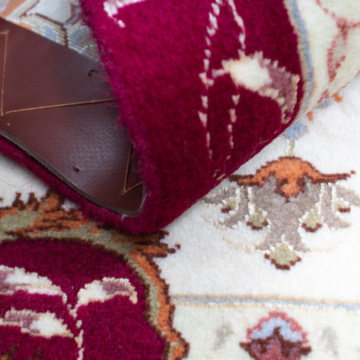 Persisk tæppe - Tabriz - Royal - 89 x 64 cm - beige
