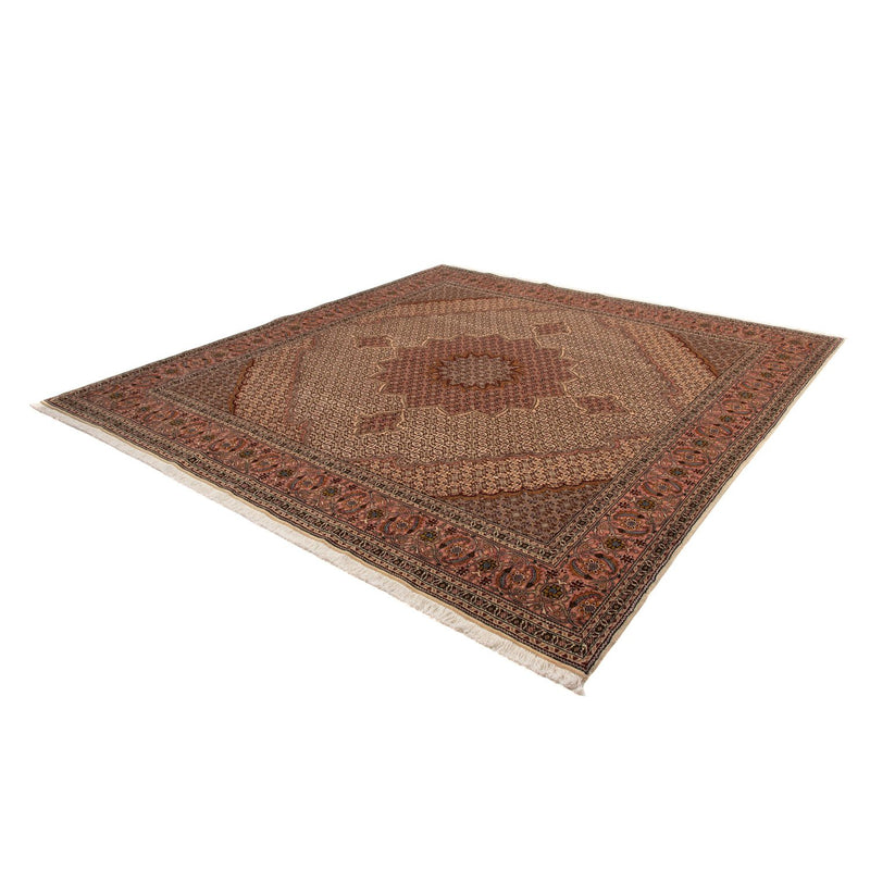 Persisk tæppe - Tabriz - Royal - 260 x 248 cm - brun
