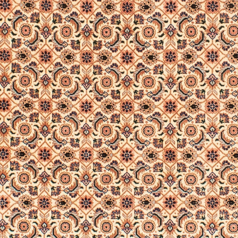 Persisk tæppe - Tabriz - Royal rundt  - 150 x 150 cm - lys brun