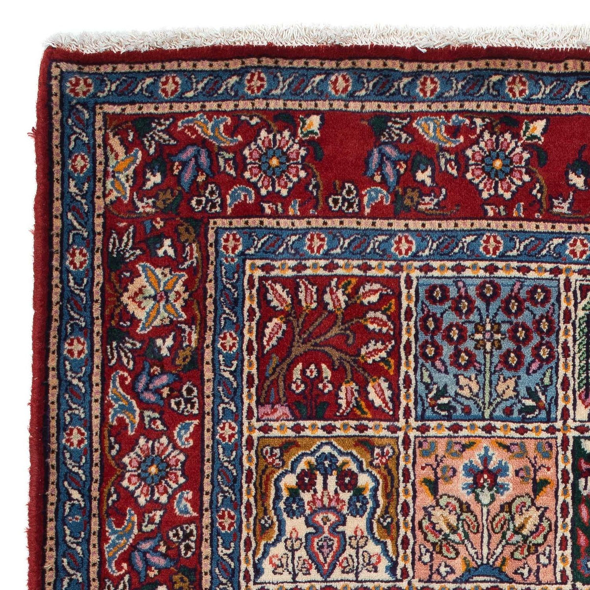 Persisk tæppe - Classic - 150 x 100 cm - mørkerød