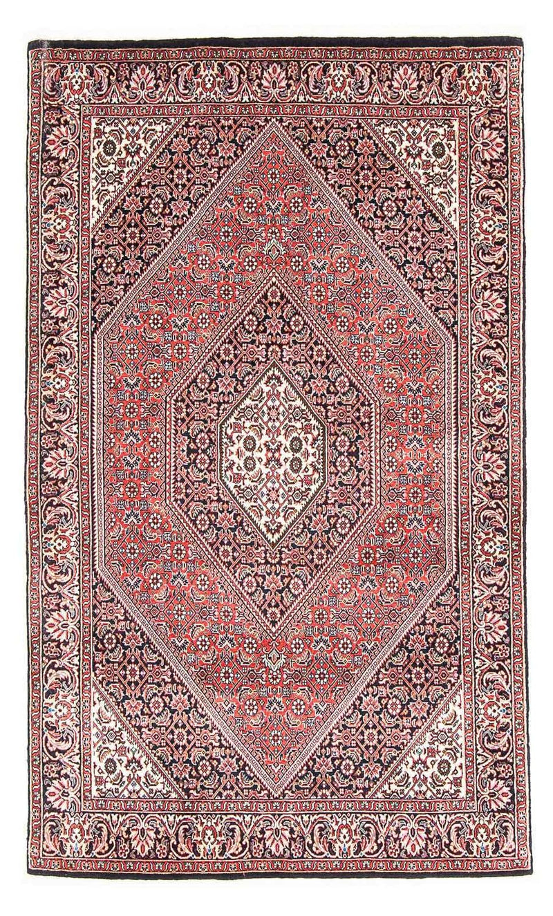 Persisk tæppe - Bijar - 172 x 106 cm - lysrød