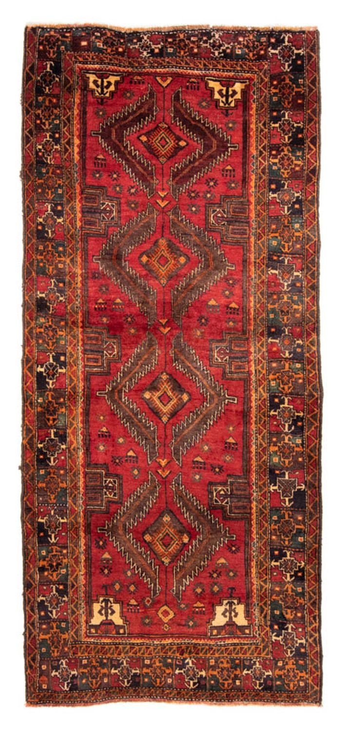 Løber Baluch-tæppe - 237 x 103 cm - rød