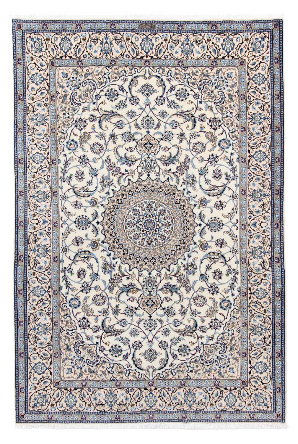 Persisk tæppe - Nain - Royal - 294 x 199 cm - beige
