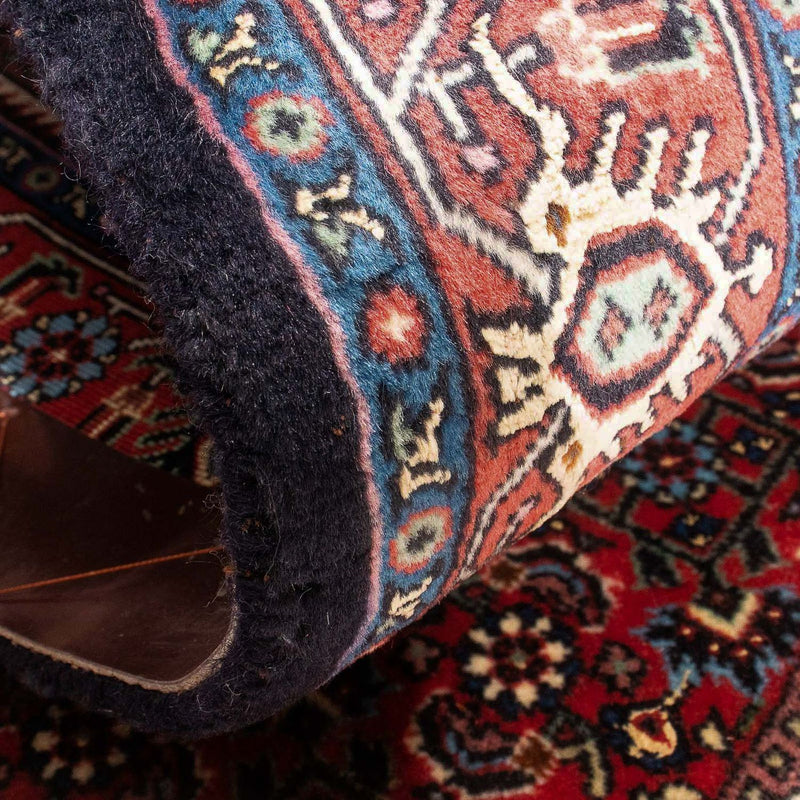 Persisk tæppe - Bijar - 160 x 73 cm - lysrød