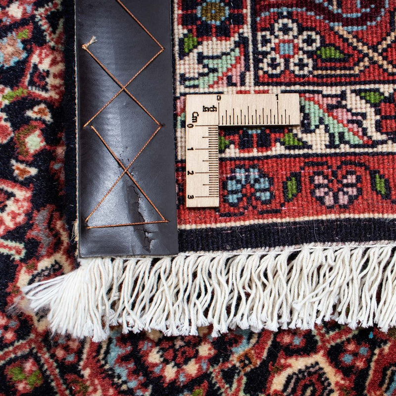 Persisk tæppe - Bijar - 213 x 141 cm - mørkebrun