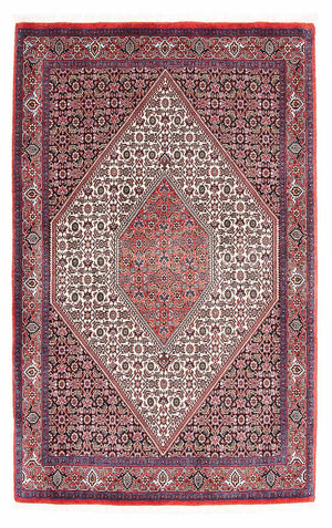 Persisk tæppe - Bijar - 175 x 113 cm - beige