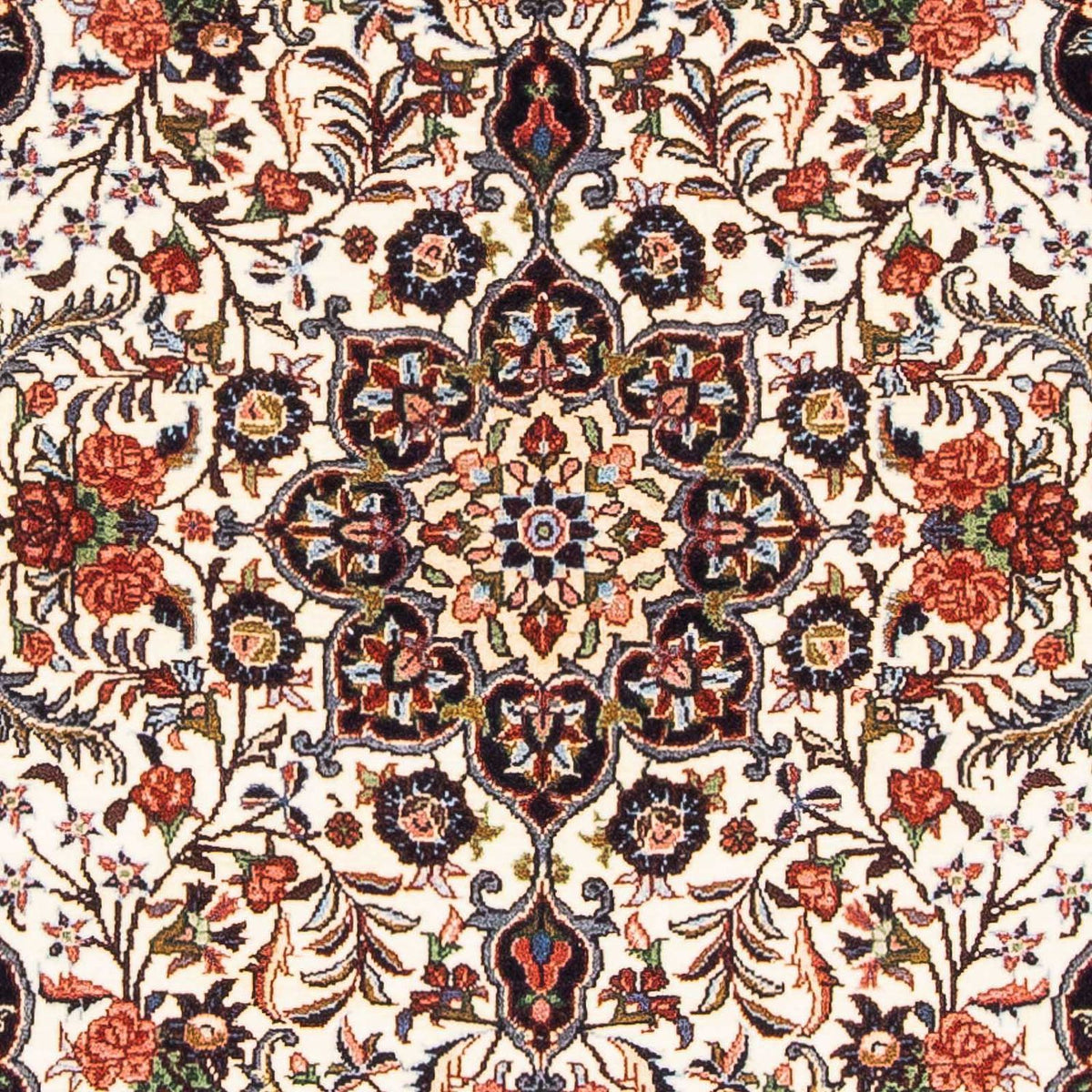 Persisk tæppe - Bijar - 168 x 110 cm - beige
