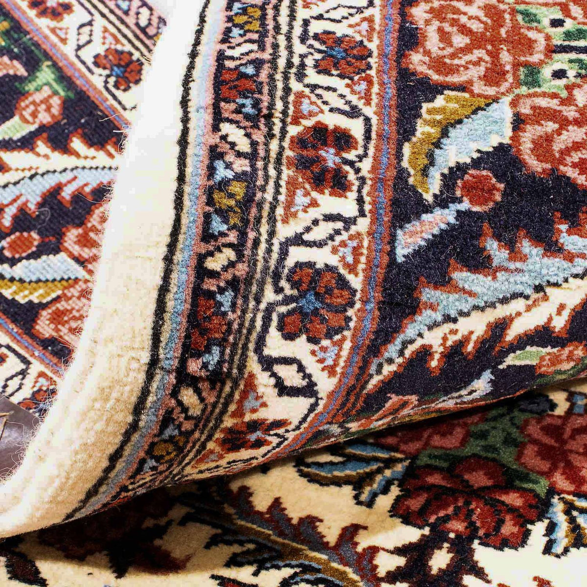 Persisk tæppe - Bijar - 168 x 110 cm - beige