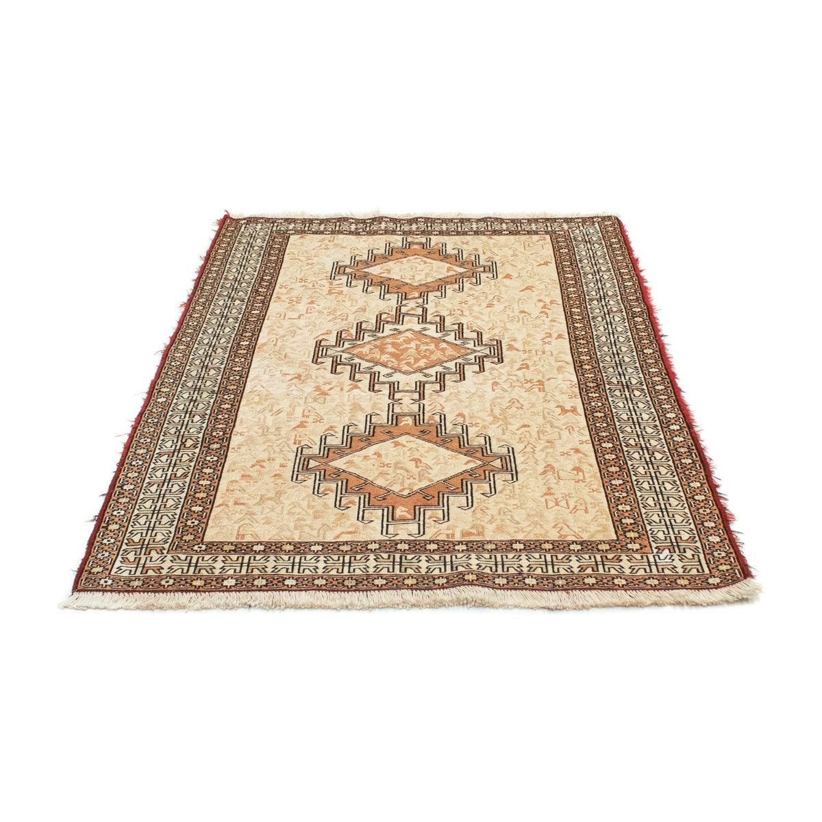 Persisk tæppe - Nomadisk - 150 x 102 cm - beige