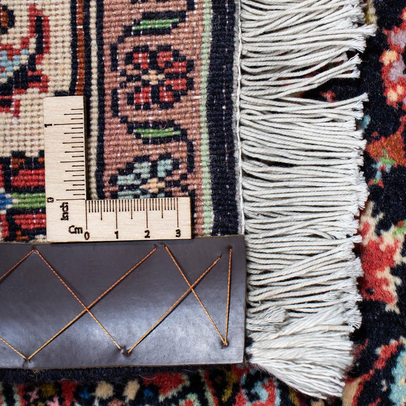 Persisk tæppe - Bijar - 231 x 141 cm - rød