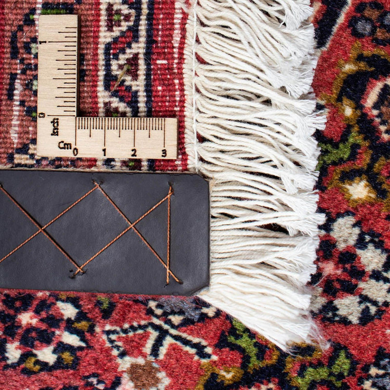 Persisk tæppe - Bijar - 207 x 142 cm - rød