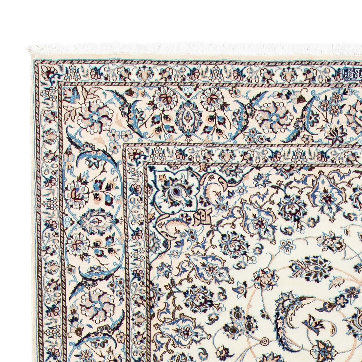 Persisk tæppe - Nain - Royal - 302 x 198 cm - beige