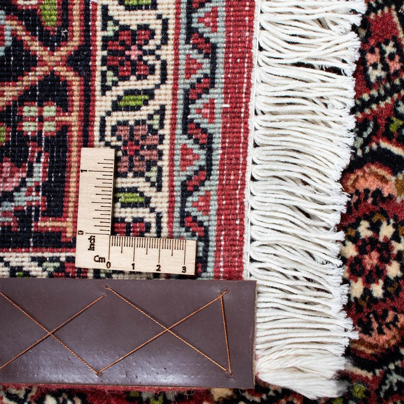 Persisk tæppe - Bijar - 208 x 139 cm - rød