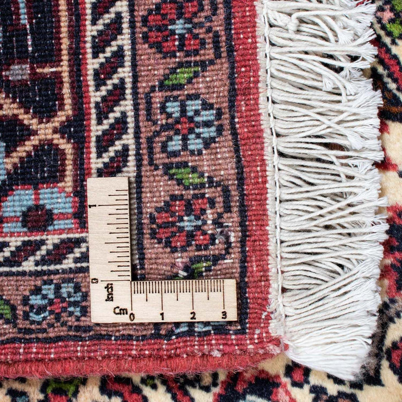 Persisk tæppe - Bijar - 218 x 148 cm - rød