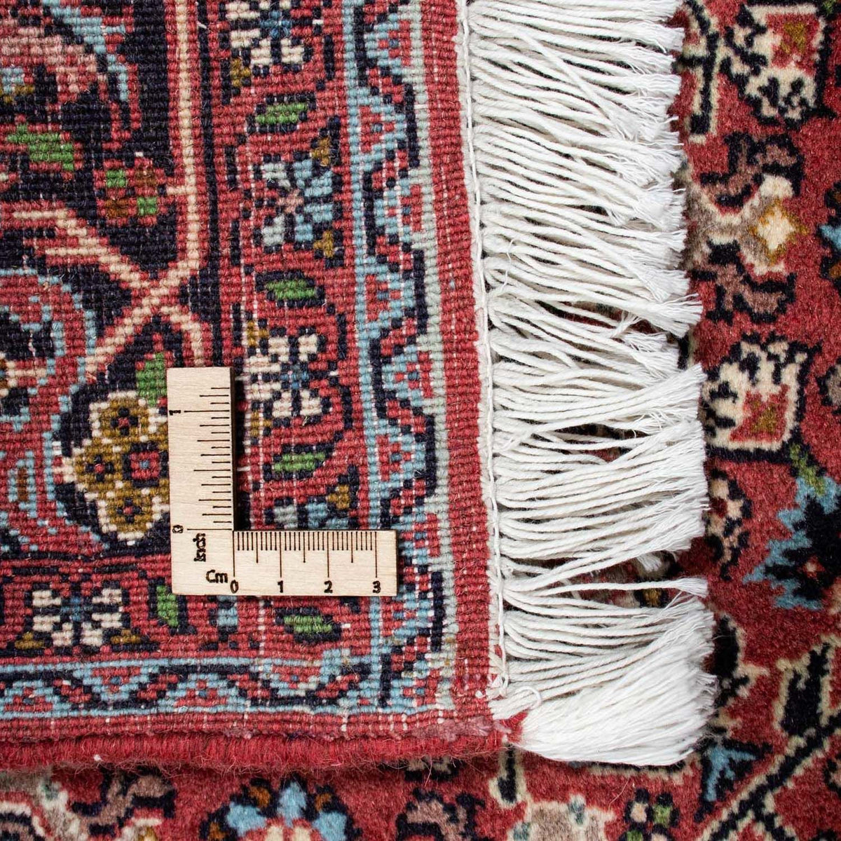 Persisk tæppe - Bijar - 240 x 138 cm - rød