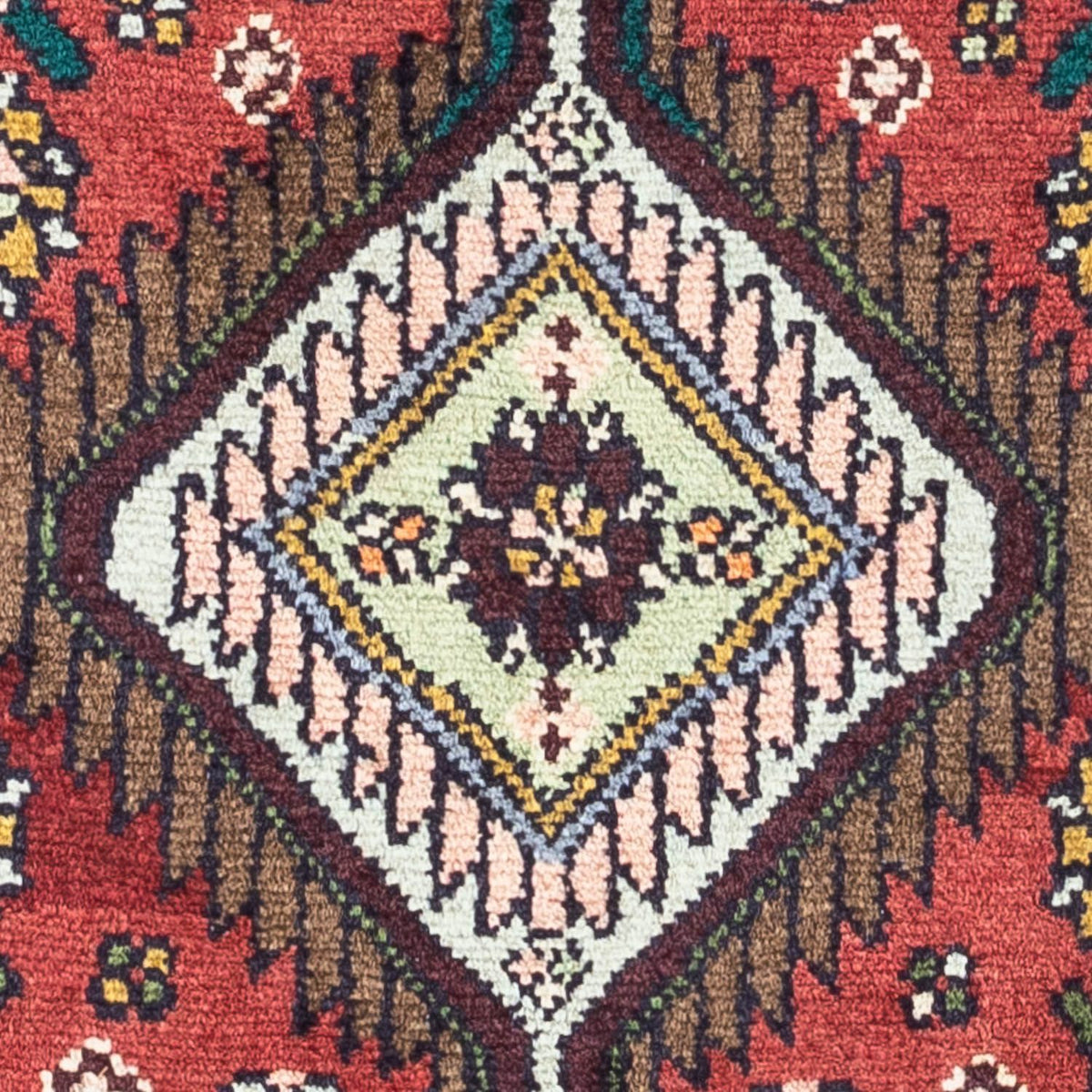 Persisk tæppe - Nomadisk - 128 x 80 cm - rød