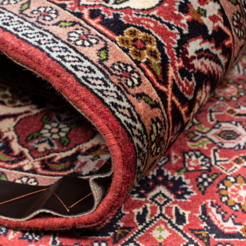 Persisk tæppe - Bijar - 239 x 140 cm - rød