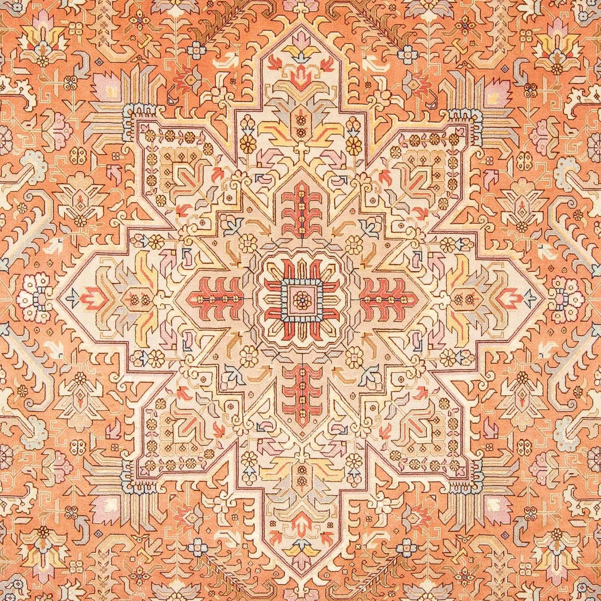 Persisk tæppe - Tabriz - Royal - 300 x 206 cm - beige
