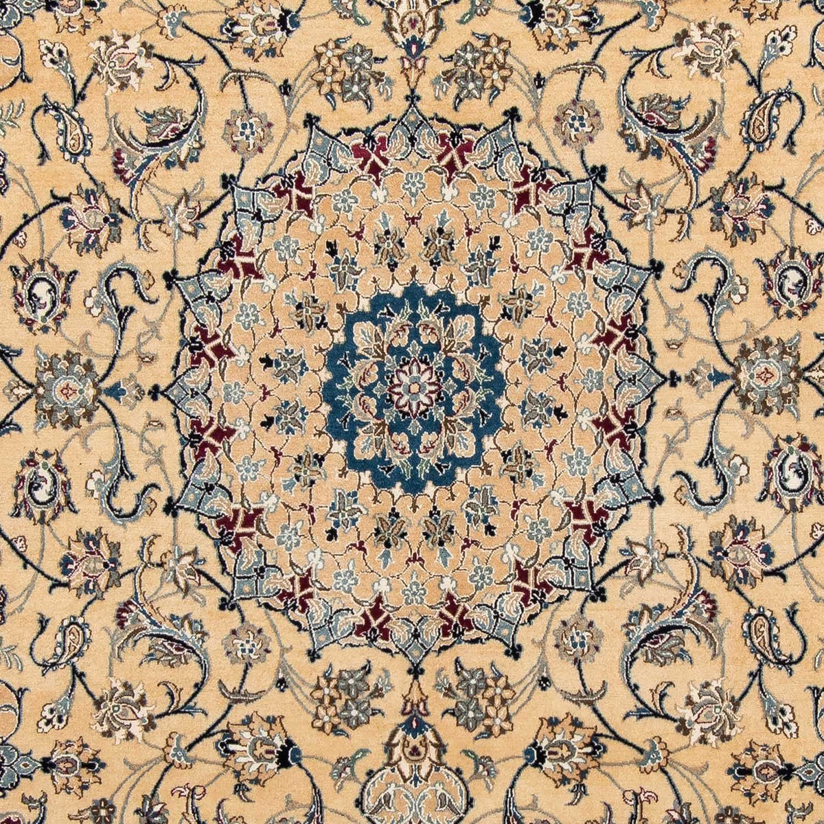 Persisk tæppe - Nain - Royal - 296 x 197 cm - beige