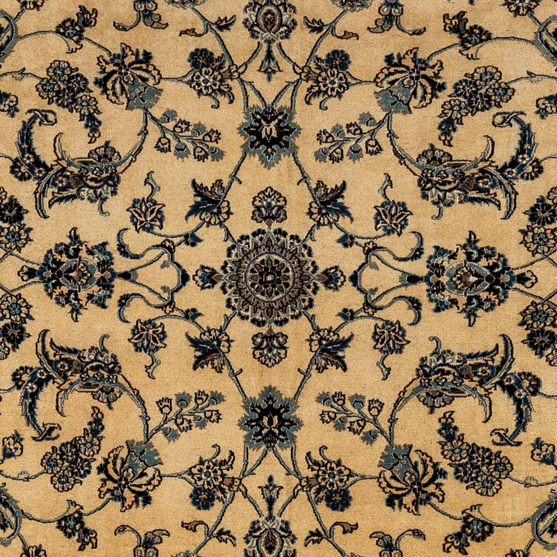 Persisk tæppe - Nain - Royal - 342 x 250 cm - mørk beige
