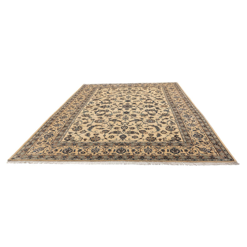 Persisk tæppe - Nain - Royal - 342 x 250 cm - mørk beige