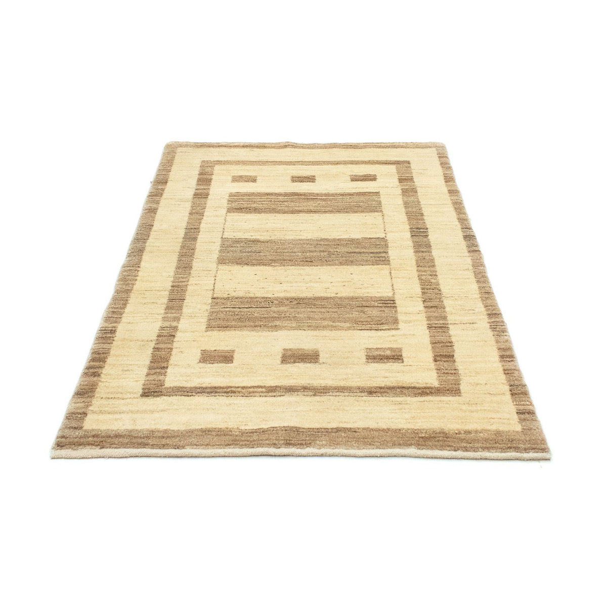 Gabbeh-tæppe - Persisk - 153 x 96 cm - beige