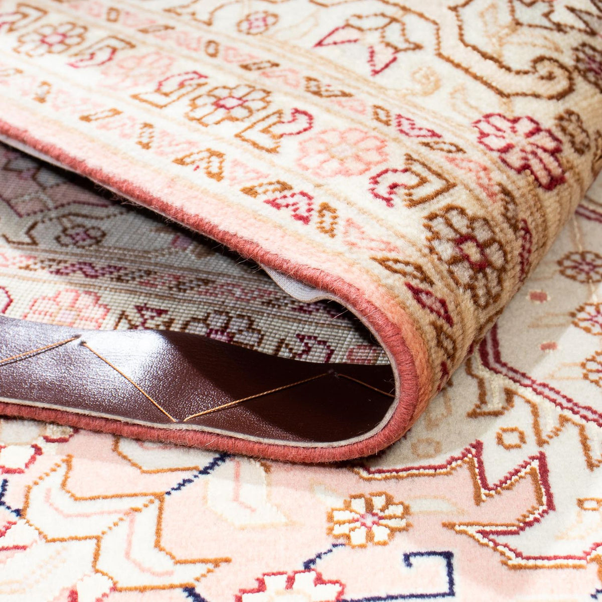 Persisk tæppe - Tabriz - Royal - 210 x 152 cm - beige