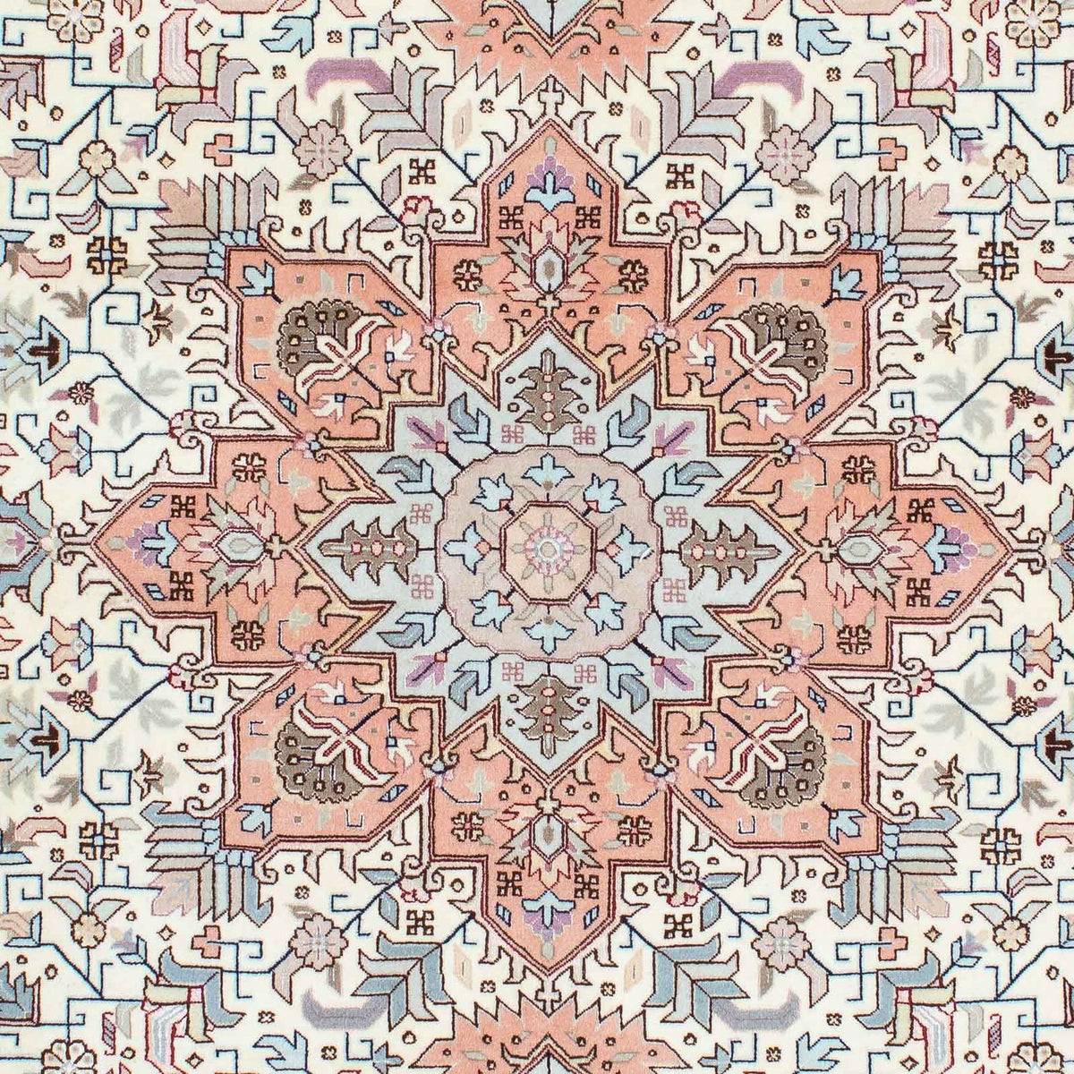 Persisk tæppe - Tabriz - Royal - 202 x 150 cm - beige