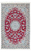 Persisk tæppe - Nain - Royal - 173 x 110 cm - mørkerød