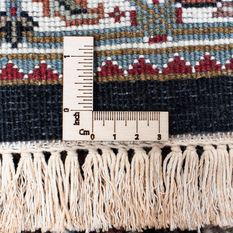 Løber Persisk tæppe - Tabriz - 254 x 80 cm - mørkeblå