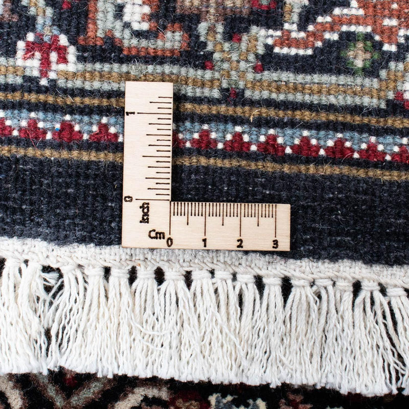 Løber Persisk tæppe - Tabriz - 199 x 81 cm - mørkeblå