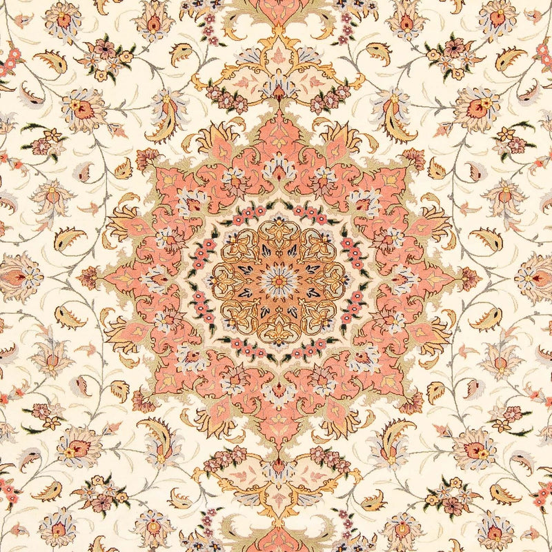 Persisk tæppe - Tabriz - Royal - 305 x 204 cm - beige