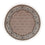 Persisk tæppe - Tabriz - Royal rundt  - 151 x 151 cm - beige