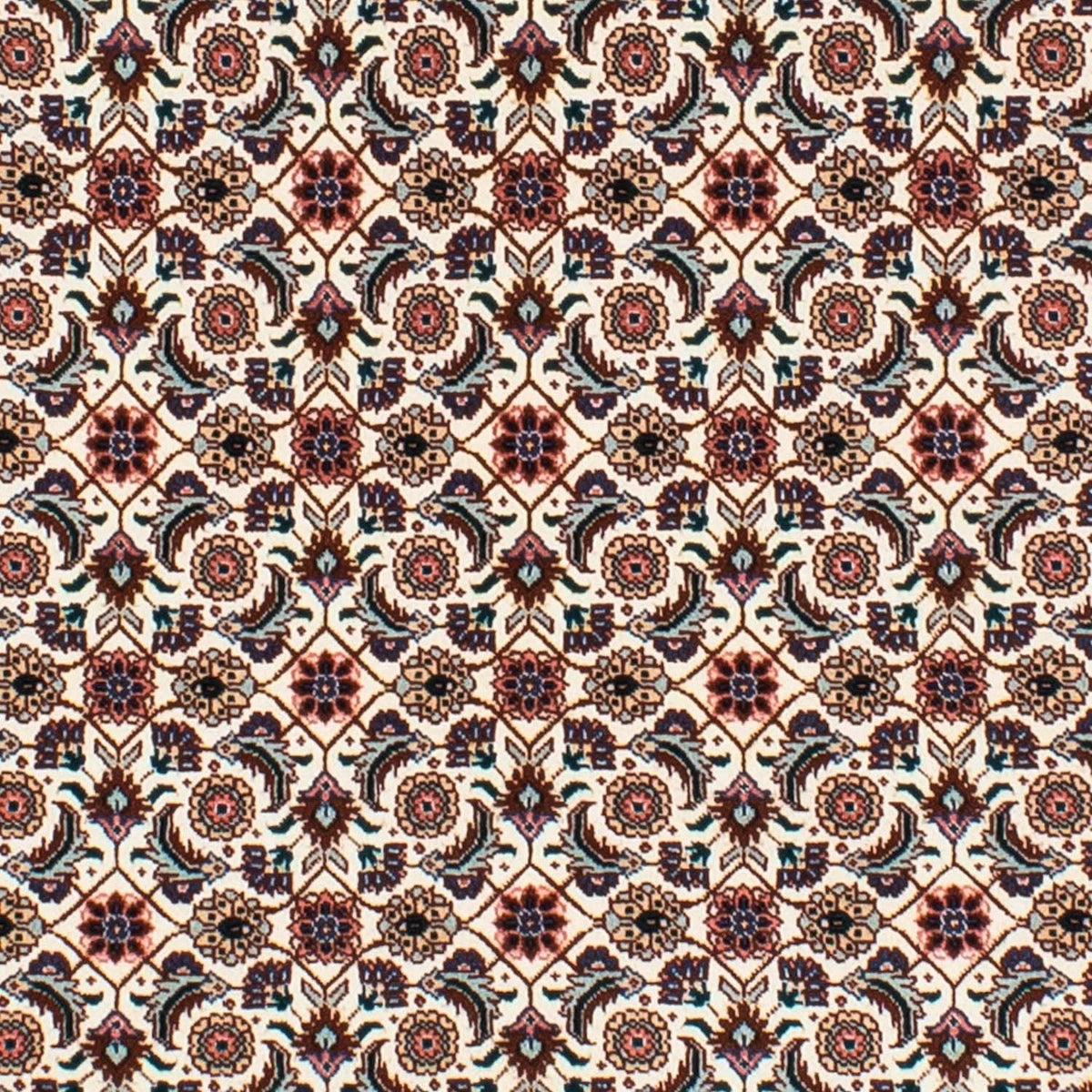 Persisk tæppe - Tabriz - Royal rundt  - 151 x 151 cm - beige