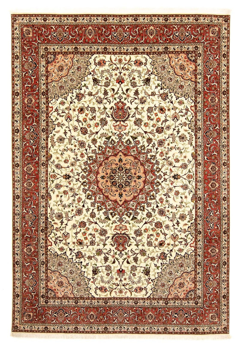 Persisk tæppe - Tabriz - Royal - 359 x 248 cm - beige