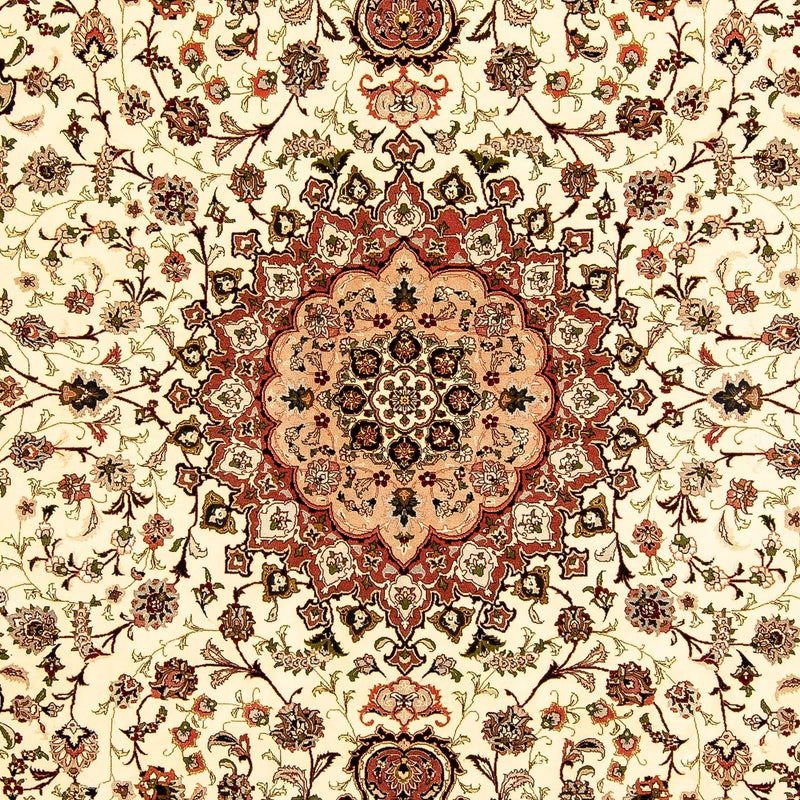 Persisk tæppe - Tabriz - Royal - 359 x 248 cm - beige