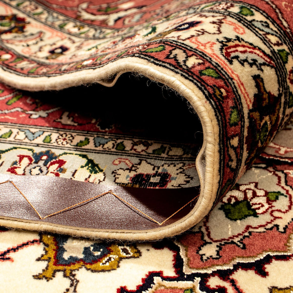 Persisk tæppe - Tabriz - Royal - 359 x 248 cm - beige