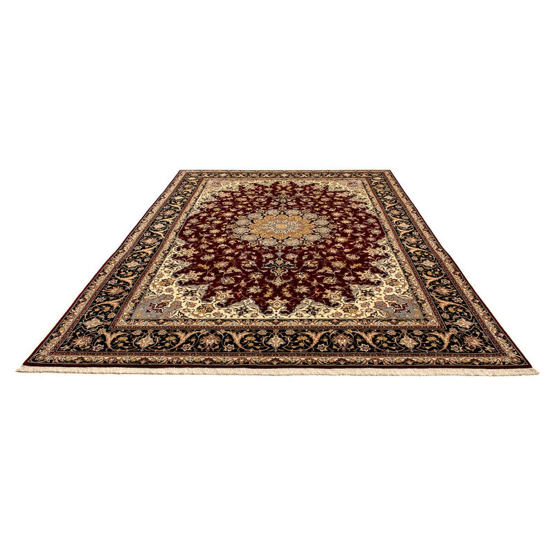Persisk tæppe - Tabriz - Royal - 352 x 249 cm - mørkerød