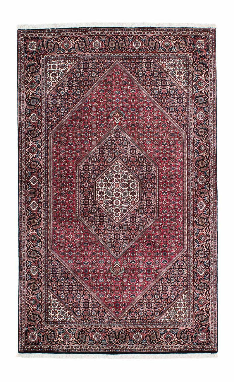 Persisk tæppe - Bijar - 209 x 128 cm - rød