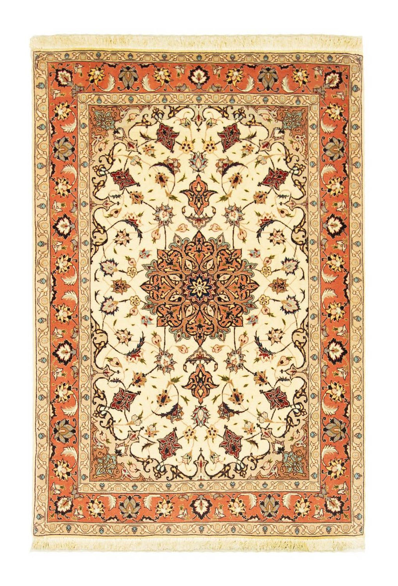 Persisk tæppe - Tabriz - Royal - 149 x 103 cm - beige