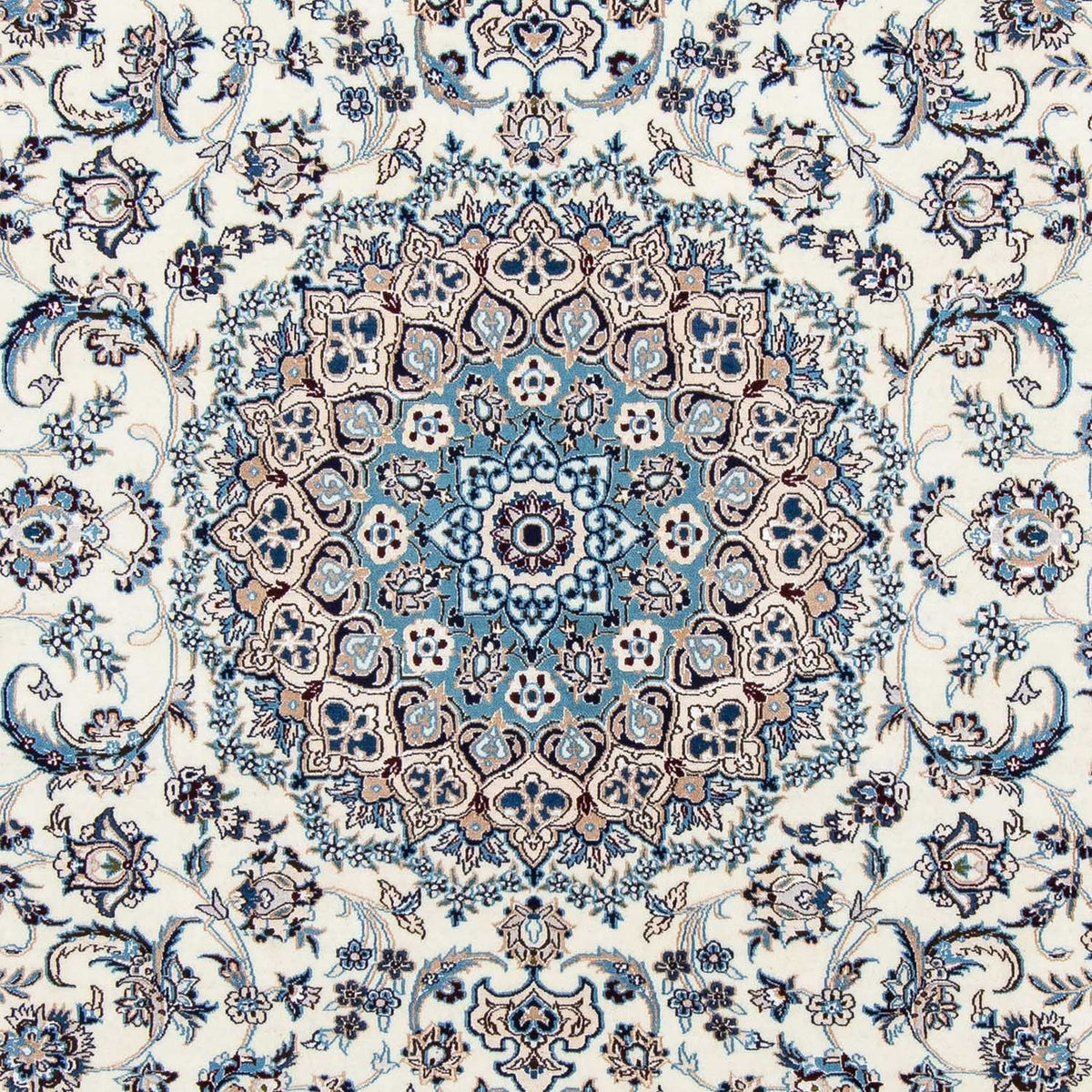 Persisk tæppe - Nain - Royal - 303 x 206 cm - beige