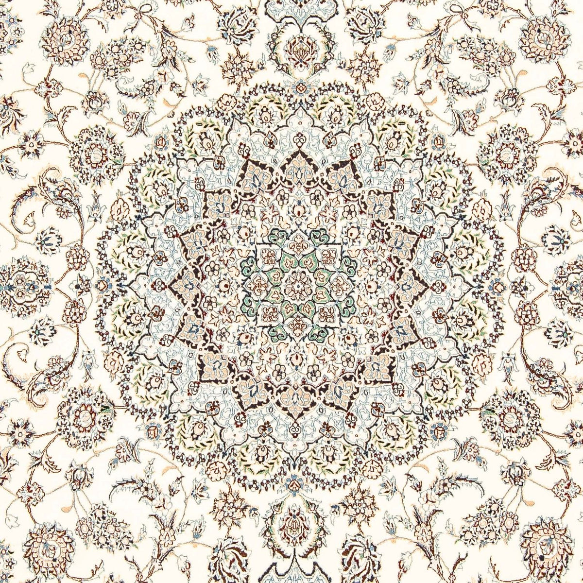 Persisk tæppe - Nain - Premium - 284 x 194 cm - beige