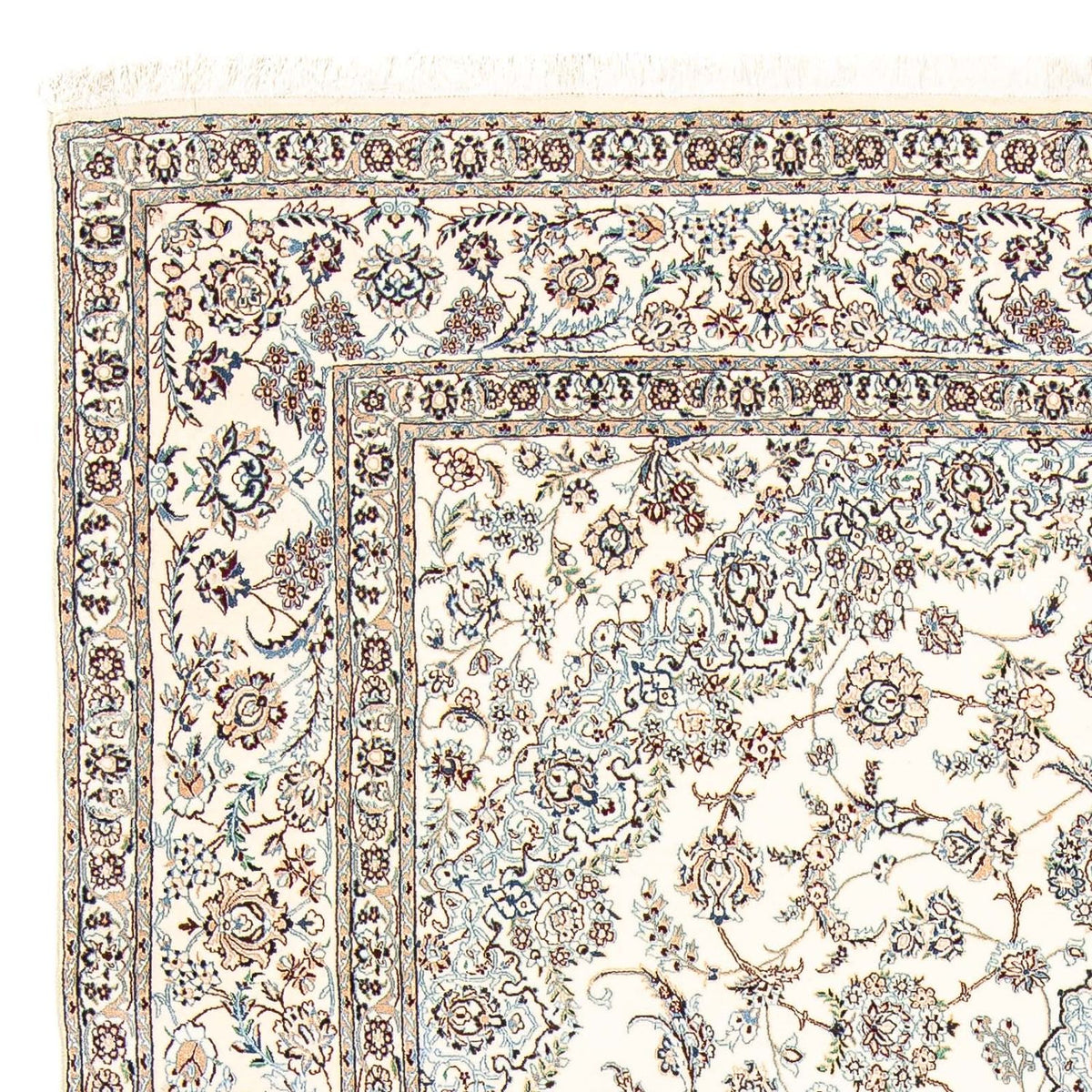 Persisk tæppe - Nain - Premium - 284 x 194 cm - beige