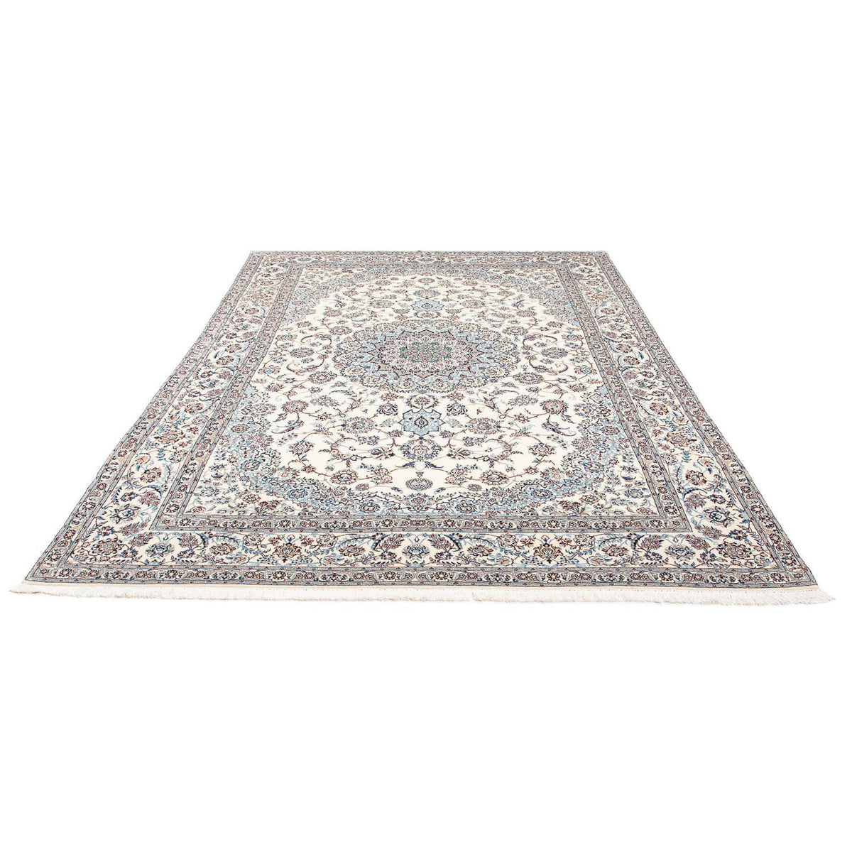 Persisk tæppe - Nain - Premium - 284 x 194 cm - beige