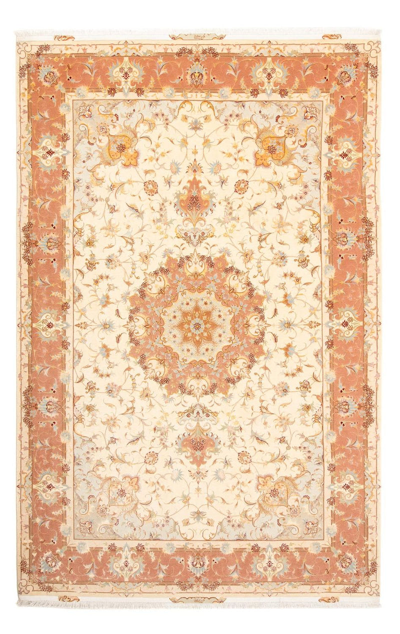 Persisk tæppe - Tabriz - Royal - 312 x 203 cm - beige