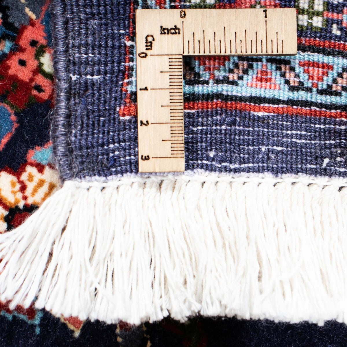 Persisk tæppe - Nomadisk - 154 x 103 cm - mørkeblå