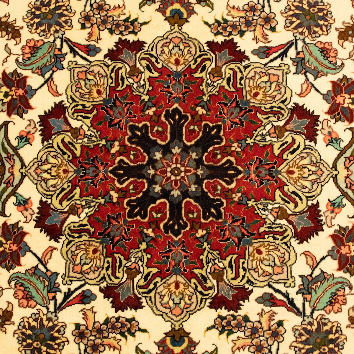 Persisk tæppe - Tabriz - Royal - 158 x 103 cm - beige