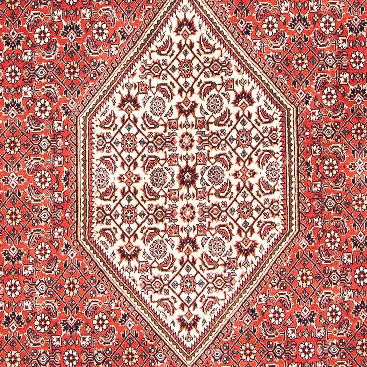 Persisk tæppe - Bijar - 181 x 109 cm - lysrød
