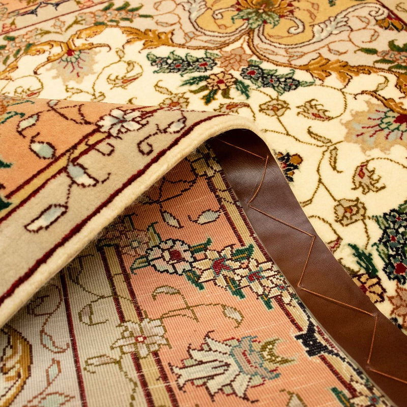Persisk tæppe - Tabriz - Royal - 151 x 100 cm - beige